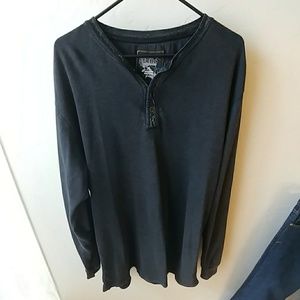 Mens high quality Henley style shirt.